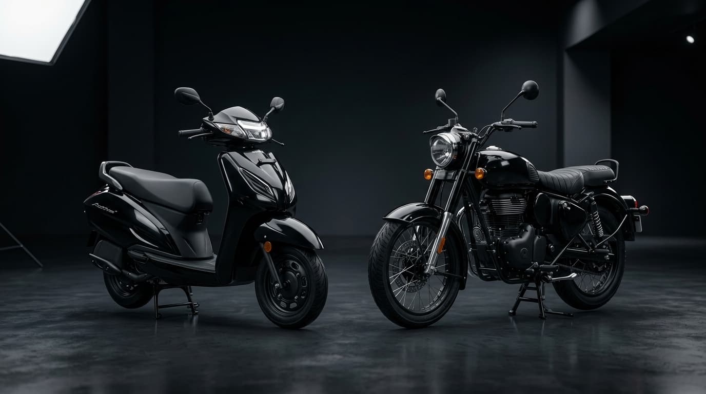 Premium motorcycles and scooters at Tristar Auto Consultants